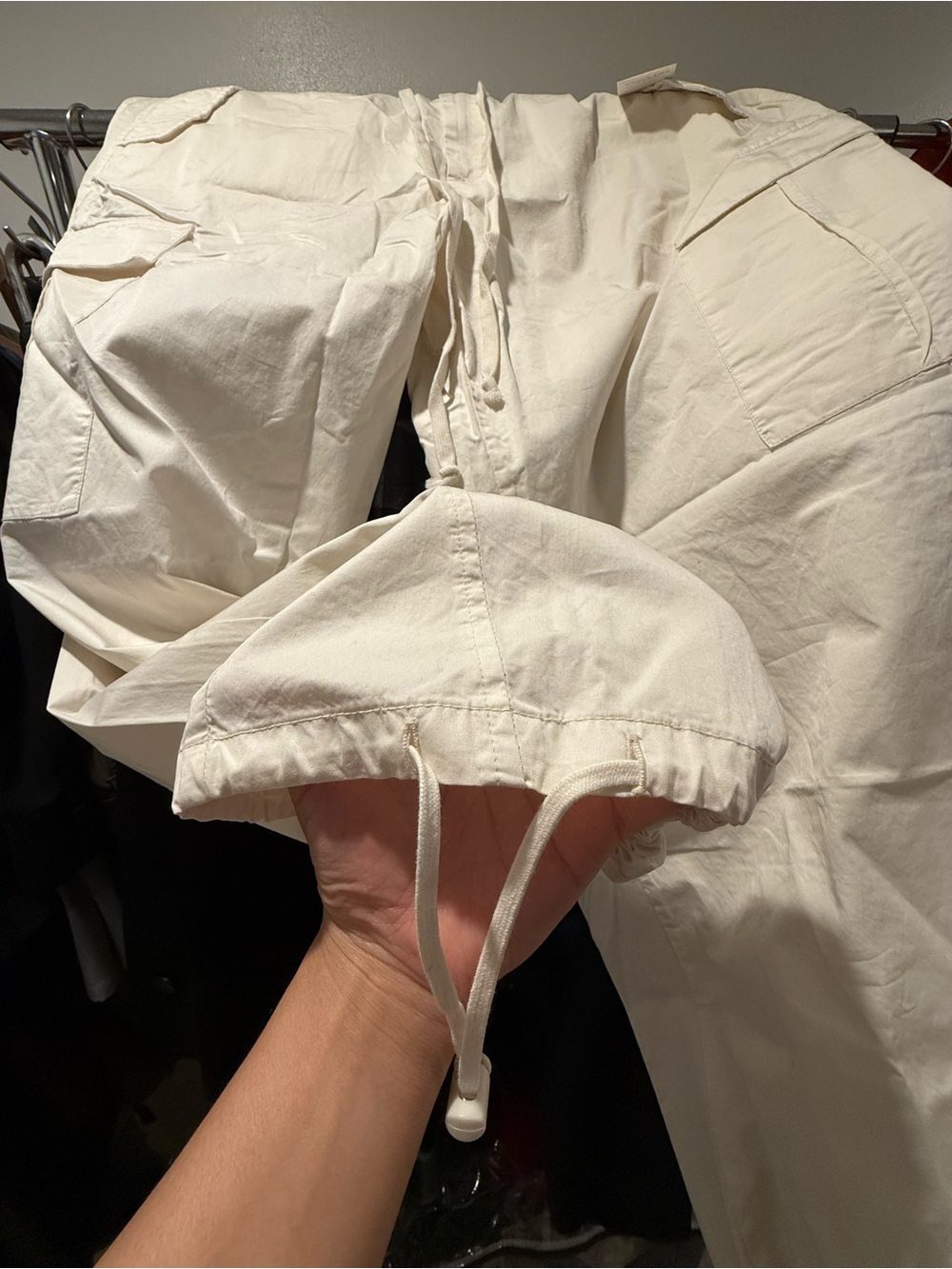 NWT Good American Parachute Cargo Pants - Picture 7 of 11